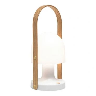 Abbildung von MARSET FollowMePlus Akku Tischlampe Höhe 44cm weiß