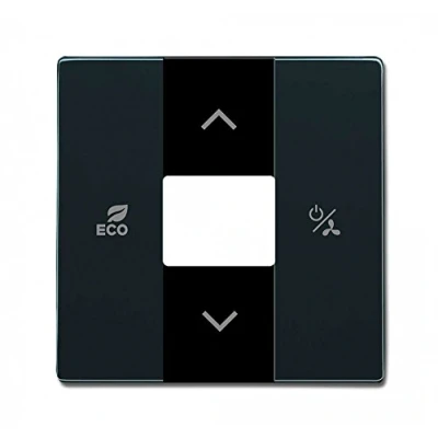 Abbildung von Busch Jaeger Zentralscheibe RTR 6235 81 anthrazit Free@Home Bussystem Tastwippe 4011395181485