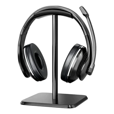 Abbildung von Newaner Headset Halterung, Abnehmbare Kopfhörer mit TPU Rutschfestem Silikon für Alle Kopfhörergrößen, Ständer Over Ear und Gaming, Geeignet Tisch, Vitrine