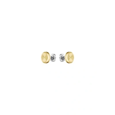 Abbildung von BOSS YANN Unisex Ohrringe goldcoloured, Größe: One Size, Gold coloured