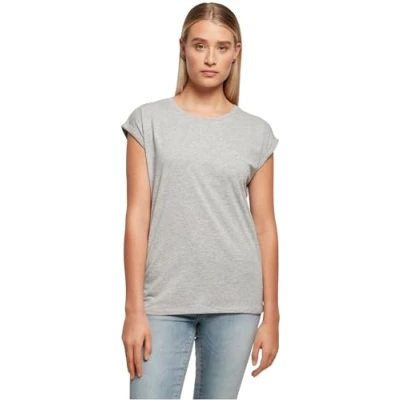 Abbildung von Build Your Brand T Shirt Ladies&#039; Extended Shoulder Tee