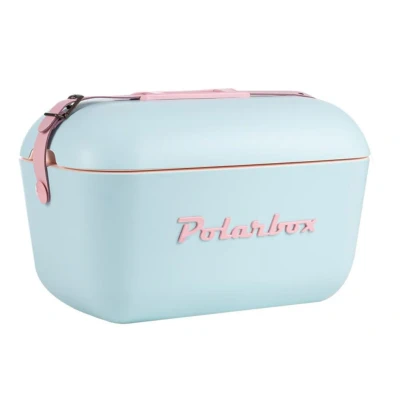 Abbildung von Polarbox Kühlbox mit Schultergurt Hellblau 12 Liter