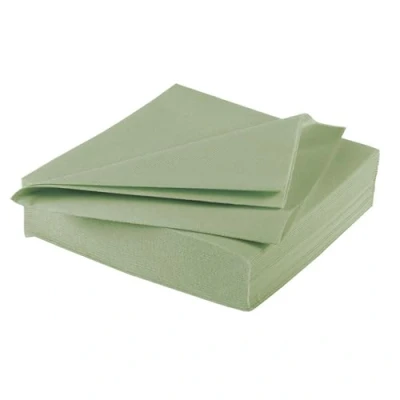 Abbildung von AVA Papierserviette, Servietten stoffähnlich 40x40cm 25 Stück Eukalyptus