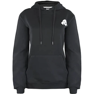 Abbildung von Guggen Mountain Kapuzenpullover, Damen, Größe: Large, Schwarz ohne logo