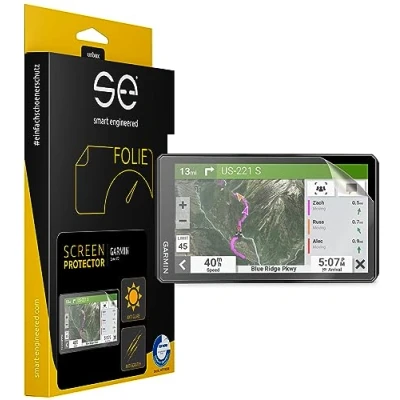 Abbildung von Smart Engineered Navi Schutzfolie entspiegelnd 2er Set für Garmin Zümo XT2