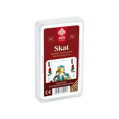 Abbildung von ASS Altenburger 22570011 Senioren Skat Deutsches Bild Kornblume, Kartenspiel