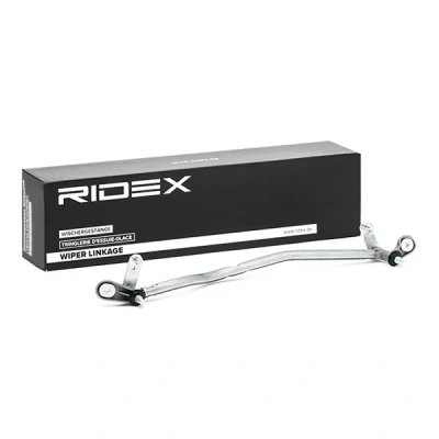 Abbildung von RIDEX 300W0006 Scheibenwischergestänge für Linkslenker vorne ohne Elektromotor AUDI: A4 B7 Avant, B6 Limousine, SEAT: Exeo ST