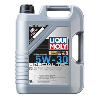 Abbildung von Liqui Moly Special Tec 5W 30 5l Motoröl 1164 FORD: FIESTA 4, Focus Mk1 Schrägheck, Kombi, TOYOTA: Avensis II Corolla Verso