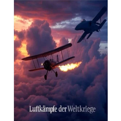 Abbildung von Luftkämpfe der Weltkriege: Die Entwicklung und Geschichte des Luftkampfes während Ersten Zweiten Weltkriegs