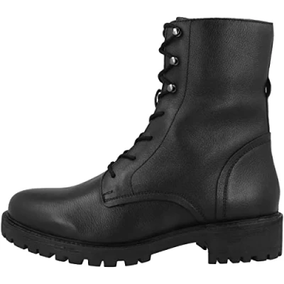 Abbildung von Geox Damen D Hoara Stiefeletten, Schwarz, 35 EU