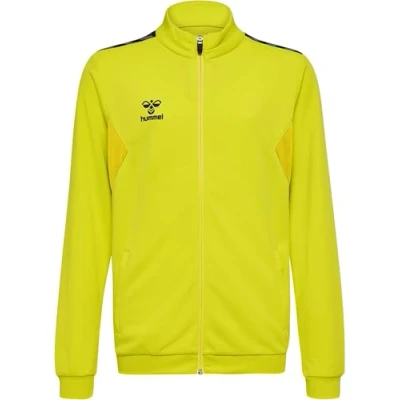 Abbildung von Hummel Authentic Trainingsjacke für Kinder, Größe: 116, Blazing yellow