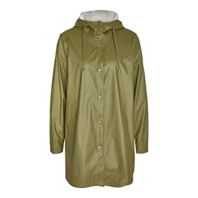 Abbildung von NOISY MAY Damen NMSKY L/S A LINE Raincoat NOOS Regenmantel, Kalamata, L