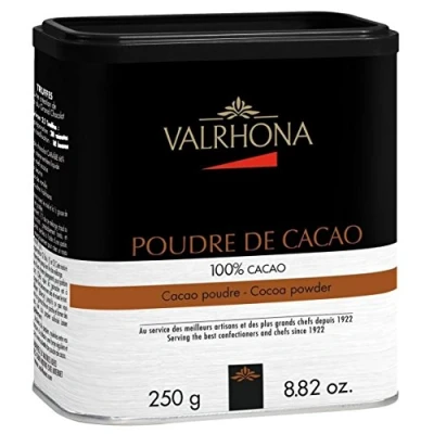 Abbildung von VALRHONA Poudre de Cacao Kakaopulver 100 % Kakao 250 g