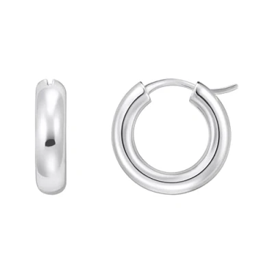 Abbildung von THOMAS SABO Paar Creolen Schmuck Silber 925 Ohrringe Chunky Design, CR747