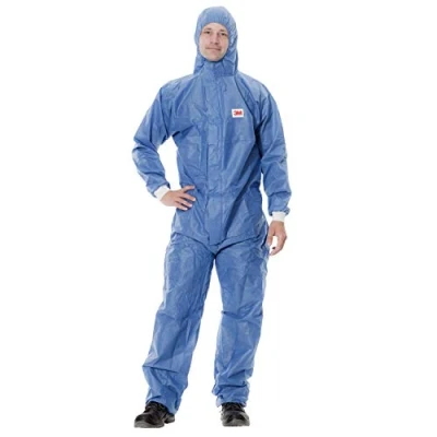 Abbildung von 3M Schutzanzug 4530L, blau+weiss Typ 5/6 Gr. L