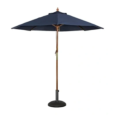 Abbildung von Bolero runder Sonnenschirm dunkelblau 2,5m