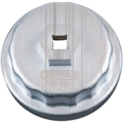 Abbildung von KS Tools 150.9211 3/8&quot; Ölfilterschlüssel Ø 64,5 mm / 14 Flächen