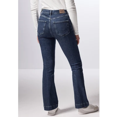 Abbildung von Street One Studio Flared Jeans, Damen, Größe: 25x30, Blau