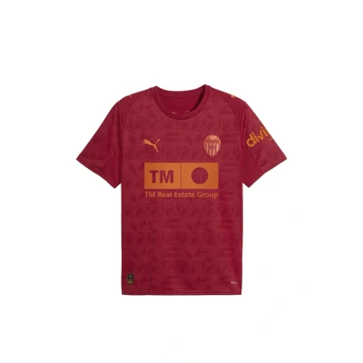 Abbildung von PUMA Valencia CF 25/26 Auswärtstrikot Herren, Sport, Dark Crimson/Dark Earth, L
