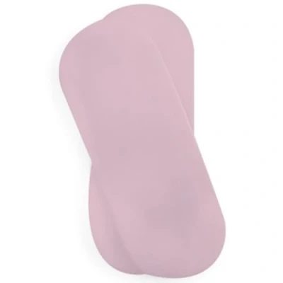 Abbildung von Clair de Lune Spannbetttuch für Babykörbchen, 2 Stück, weich, atmungsaktiv, lichtbeständig, 100% Baumwoll Jersey, passend Palm und Weidenkörbe, hergestellt in Großbritannien, 74 x 30 cm, Rosa