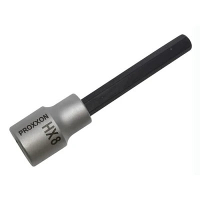 Abbildung von PROXXON 23486 Innensechskant Einsatz HX8 8mm Länge 100mm Antrieb 12,5mm (1/2&quot;)