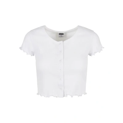 Abbildung von Urban Classics Cropped Strickjacke, Damen, Größe: 3XL, White