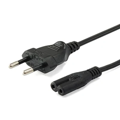 Abbildung von Equip 112161 IEC Stromkabel C7 auf 2 pin 3 m Stecker/Buchse schwarz