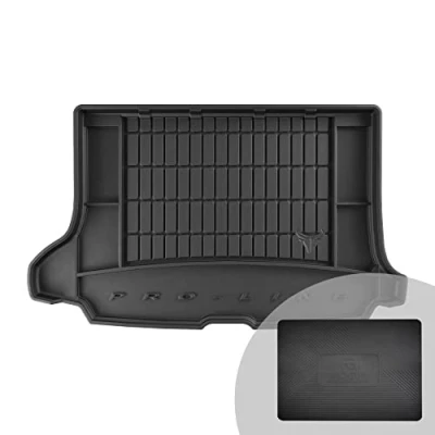 Abbildung von FROGUM ProLine 3D Gummimatte Exklusive Auto Kofferraummatte Kofferraumwanne für Audi Q2 ab 2016 Bequemer Organiser Die höchsten Kanten