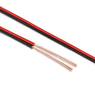 Abbildung von MANAX® Lautsprecherkabel CCA 2x1,5mm² rot/schwarz 20 m Ring