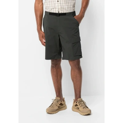 Abbildung von Jack Wolfskin Wanderthirst Outdoor Shorts, Herren, Größe: 46, Granite black