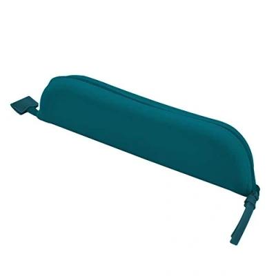 Abbildung von Legami PCS0004 Federmäppchen aus weichem Silikon Petrol Blue