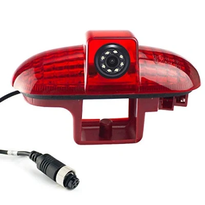 Abbildung von HD Auto Rückansicht Kamera Bremsleuchte Rückfahrsystem im 3.Bremslicht mit Rückfahrkamera Ersatz für Opel Vivaro surf Concept/Life/Combo/Vauxhall/Renault Trafic/FIAT Talento/Primastar Van