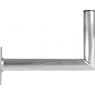 Abbildung von TechniSat TECHNIPLUS 45 Alu Wandhalter mit cm Wandabstand (Halter für Sat Antennen, Wandbefestigung)