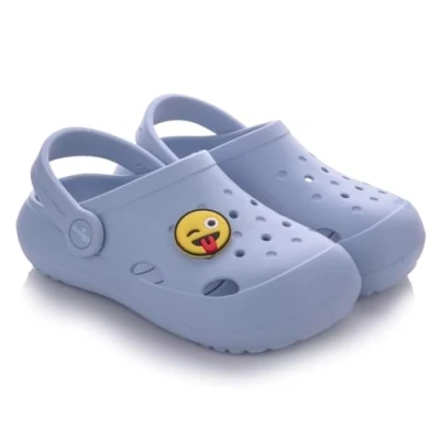 Abbildung von LEMIGO Leichte Kinder Clogs Eva mit Pin Jungen und Mädchen Gartenschuhe Badelatschen Hausschuhe G. 23 36 EU, 880 Lemigoose (Hellblau, 23/24)