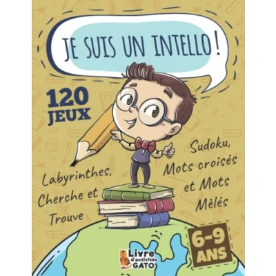Abbildung von Cherche et Trouve, Labyrinthes, Sudoku Mots mélés croisés 6 9 ans: Mon grand Livre de Jeux XXL d&#039;activités ans 7 8 cp ce1 ... cahier à la maison format