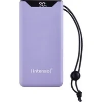 Abbildung von Intenso Powerbank F10000, externer Akku mit PD (20W) &amp; QC (18W), USB C und A Anschluss, 10000mAh, Lila