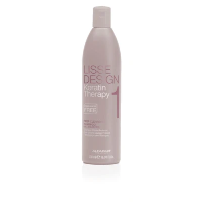 Abbildung von Alfaparf Shampoo Lisse Design Deep Cleansing 500 ml