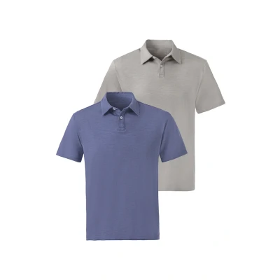Abbildung von John Devin Poloshirt, (Packung, 2 tlg., 2er Pack), aus besonderer slub yarn Qualität