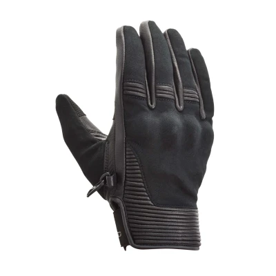Abbildung von Road Denim Leder Handschuh schwarz 7,5 Herren