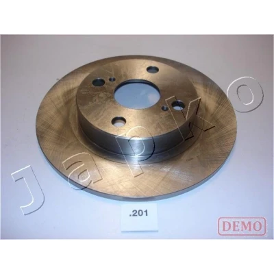 Abbildung von JAPKO 61201C Bremsscheibe Hinterachse 241,9 9 4 54 voll lackiert TOYOTA: Corolla VI Liftback, Compact, V Coupe