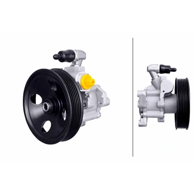 Abbildung von HELLA 8TL 359 003 311 Hydraulikpumpe hydraulisch 100 6 125 Drehrichtung gegen den Uhrzeigersinn MERCEDES BENZ: ML Klasse, E Klasse Limousine