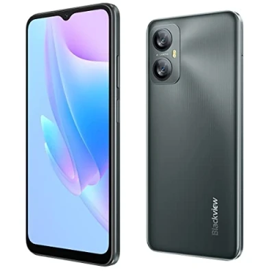 Abbildung von Blackview A52 Android 12 Handy ohne Vertrag, 6,5&#039;&#039; Waterdrop Bildschirm, Octa Core 2GB 32GB (512GB Externe SD), 13MP+5MP, Dual SIM Smartphone, 5180mAh Akku, Gesicht Entsperren&amp;Fingerabdruck Grün