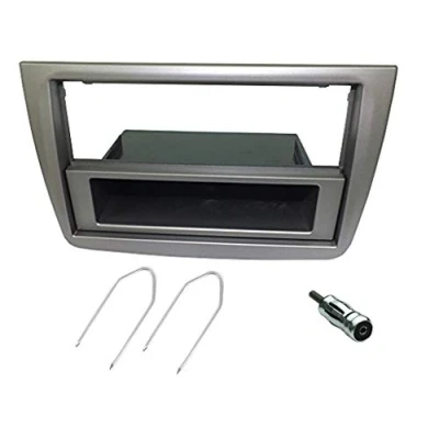 Abbildung von Sound way 1 DIN / 2 Autoradio Radioblende RadioRahmen, Antennenadapter, Schlüssel kompatibel mit Alfa Romeo Mito