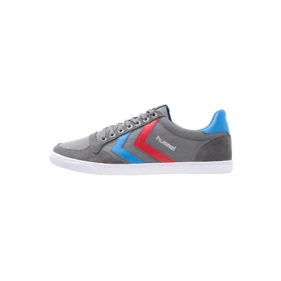 Abbildung von Hummel Slimmer Stadil Sneaker low, Größe: 38, Castle rock/ribbon red/bril blue Schuhe