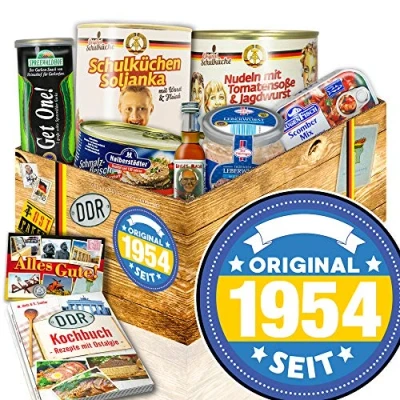 Abbildung von Original seit 1954 DDR Ostpaket Geschenke 70.Geburtstag Männer