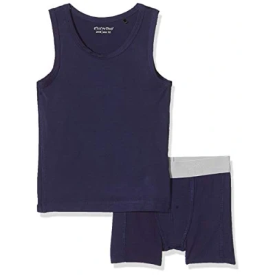Abbildung von MINYMO Jungen angenehme Unterwäsche Set, Blau (Dark Navy 778), (Herstellergröße:152)