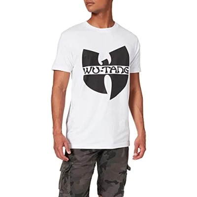 Abbildung von Mister Tee Wuwear LOGO Tshirt print, Herren, Größe: Small, White