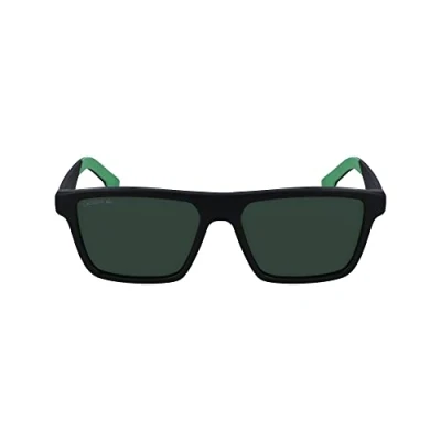 Abbildung von Lacoste Sonnenbrille, Herren, Größe: One Size, Matte black green