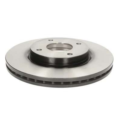 Abbildung von TRW DF6142 Bremsscheibe 280 24 4 114,3 Belüftet lackiert NISSAN: Cube, Tiida Schrägheck, Limousine