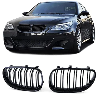 Abbildung von Sport Kühlergrill Doppelsteg Performance Glanz passend für BMW 5er E60 E61 03 10